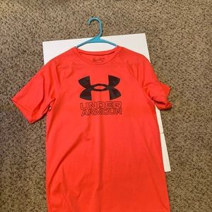 Orange Under Armour Shirt